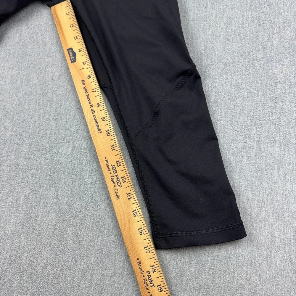 Lululemon Leggings Womens 4 Black White Run Mod Moves Crop 17